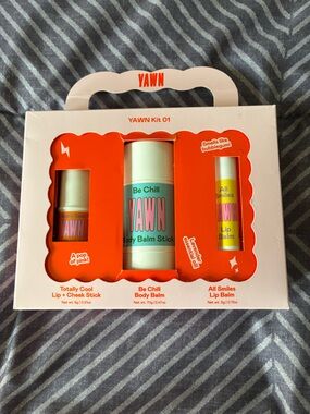 Be Chill Kit 01 — Pink, Green & Yellow Lip & Body Balms